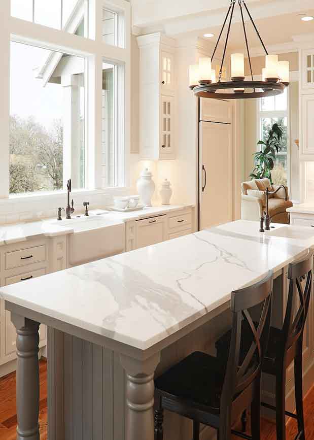 Jim's Plumbing Troubleshooters in Dallas OR customer- beautifully remodeled kitchen